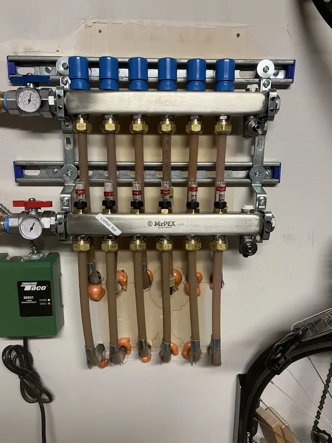 Plumber performing Leak Detection at a residential property in Desert Palms